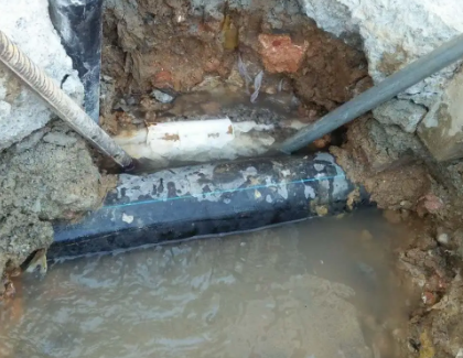 海伦测漏水之水管漏水